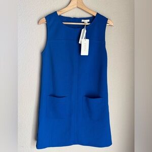 Tulle Blue Sleeveless Dress